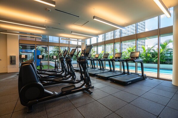 Fitnessbereich