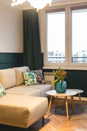 아파트 | 2 개의 침실, 책상, 다리미/다리미판, 무료 WiFi