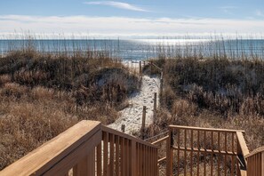 Property grounds - 1 Atlantic View, Oceanfront Home in Emerald Isle, NC! (Emerald Isle)