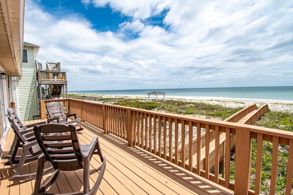 Property grounds - 1 Atlantic View, Oceanfront Home in Emerald Isle, NC! (Emerald Isle)