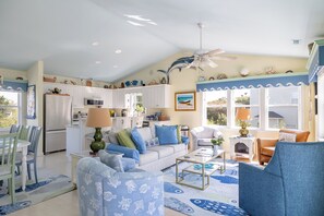 Smart TV, video games, DVD player, foosball - Anchor's Away, Oceanview House in Emerald Isle, NC! (Emerald Isle)