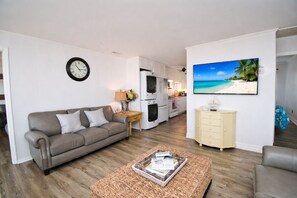 TV - At Anchor East, Oceanfront Duplex in Emerald Isle, NC! (Emerald Isle)
