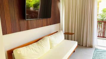 Apartamento luxo | Área de estar | TV