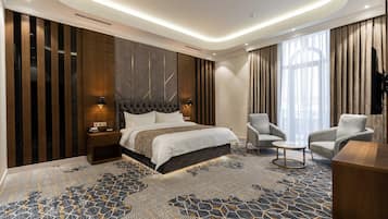 Ropa de cama hipoalergénica y minibar