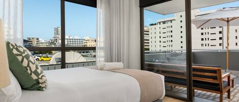 2 bedrooms, in-room safe, iron/ironing board, WiFi