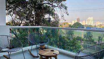 Apartamento, 2 quartos (4E) | Terraço/pátio