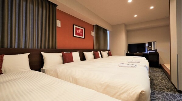 1 slaapkamer, een bureau, een strijkplank/strijkijzer, gratis wifi