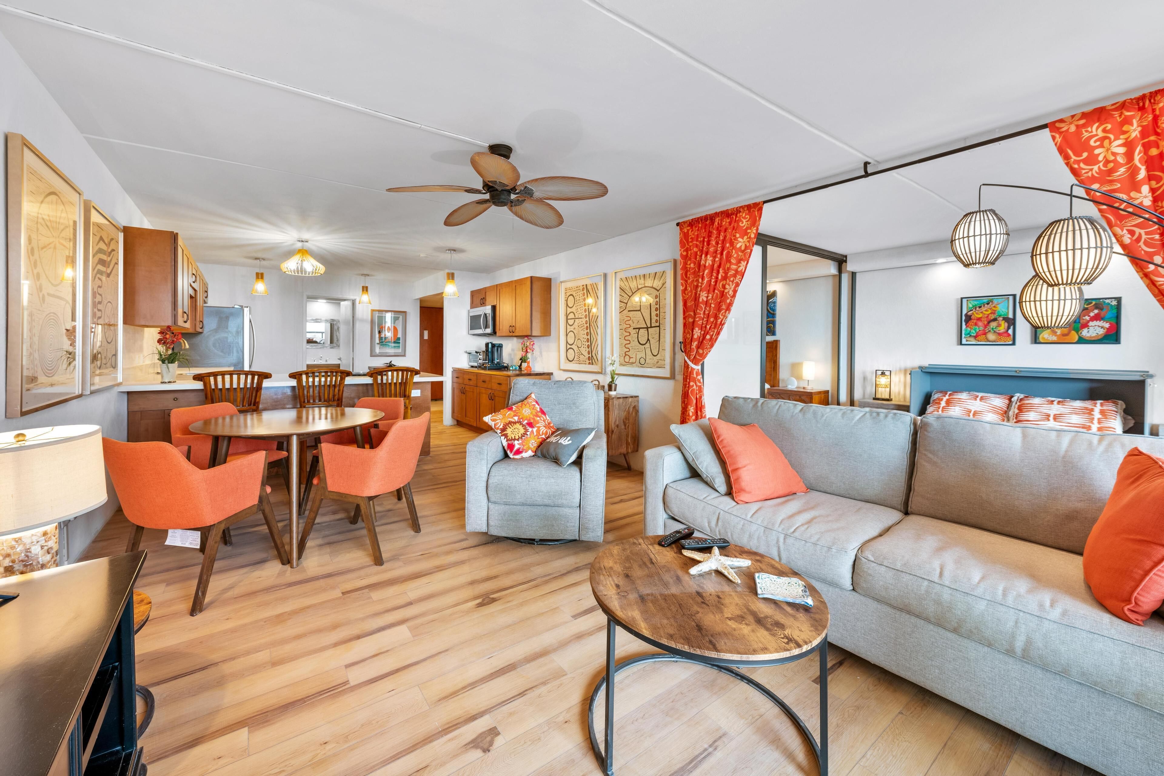 New Listing & Remodeled Kona Pacific with Ocean Views