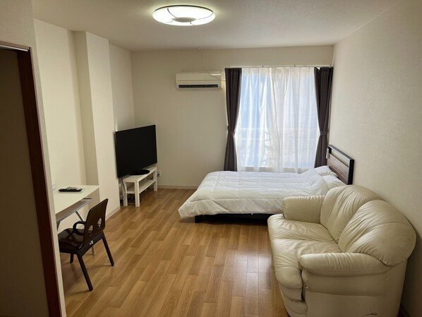 1 bedroom, desk, free WiFi, bed sheets - Nonsmoking Room 453 equipped with drumtype was / Oita Ōita (Oita)