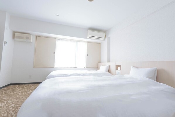 1 bedroom, desk, free WiFi, bed sheets - Nonsmoking Superior Twin Room / Akita City Akita (Akita City)