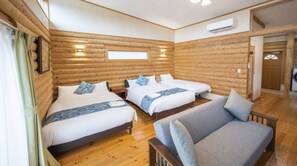 1 slaapkamer, een bureau, gratis wifi, beddengoed