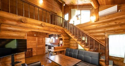 Log house with nature BBQ grill available Projector available Pets allowed 3 bedrooms Up to 3 parkin / Nasugun Tochigi
