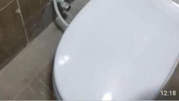 Shower, eco-friendly toiletries, towels, toilet paper