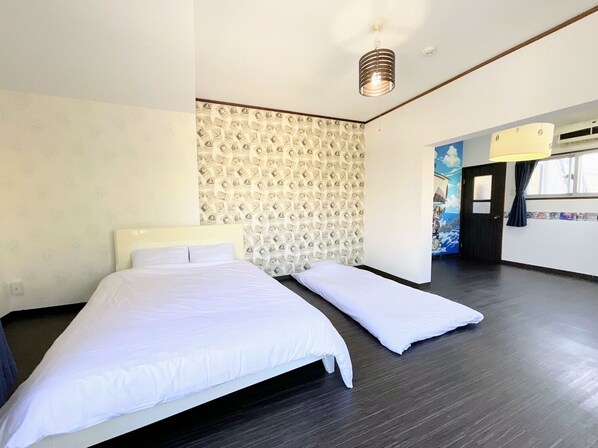 2 chambres, accès au Wi-Fi (inclus), literie fournie