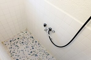 Hair dryer, towels