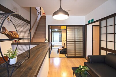 3 bedrooms max 8 people 5 mins to station / Kyoto Kyōto