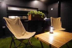 Overnattingsstedets uteområder