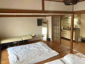 2 chambres, bureau, Wi-Fi gratuit, draps fournis