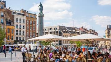 Enceinte de l’hébergement