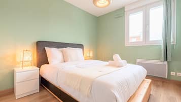 1 habitación, tabla de planchar con plancha y acceso a internet