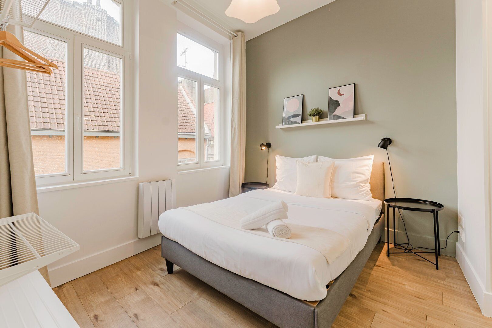 1 habitación, escritorio, internet y ropa de cama 