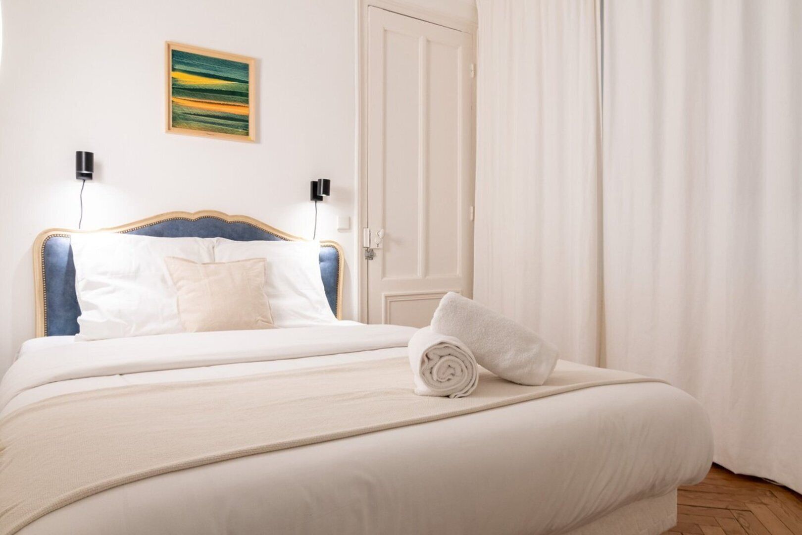 2 間睡房、書桌、熨斗/熨衫板、上網