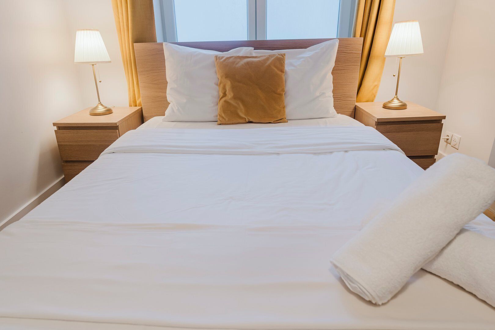 2 chambres, bureau, accès Internet, draps fournis