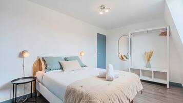 3 chambres, accès Internet, draps fournis