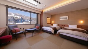1 bedroom, desk, iron/ironing board, free WiFi - JapaneseWestern deluxe room 31 square meters Roo / Furano Hokkaidō (Furano)