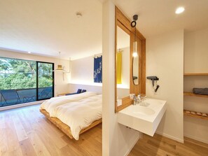 1 bedroom, desk, free WiFi, bed sheets - Twin Room 2F / Oshimagun Kagoshima (Oshimagun)