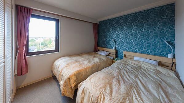 1 bedroom, desk, iron/ironing board, free WiFi - Smoking Twin room Standard plan 3 minutes walk / Hakusan Ishikawa (Hakusan)