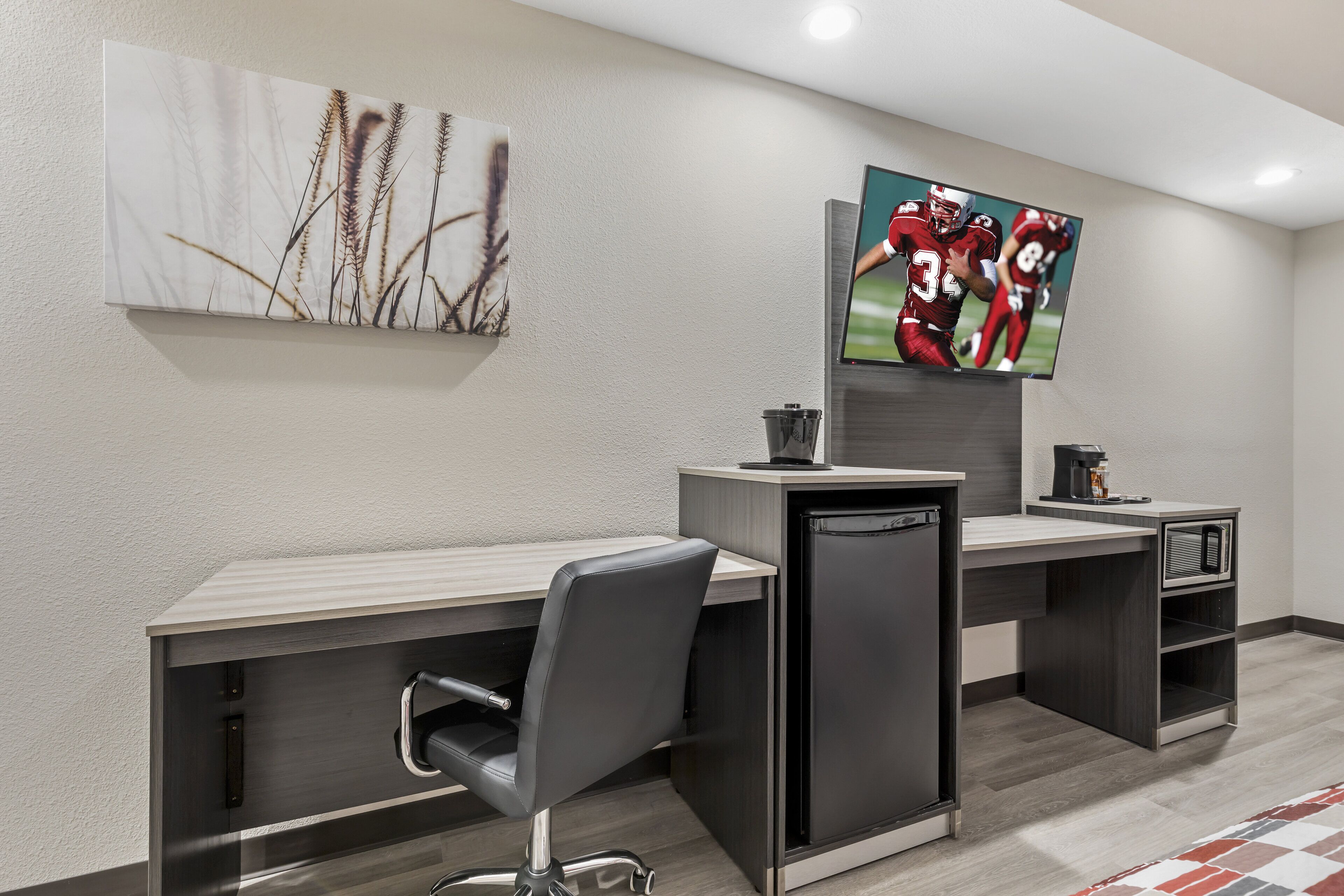 Superior Room, 2 Queen Beds, Non Smoking | Desk, laptop workspace, blackout curtains, iron/ironing board