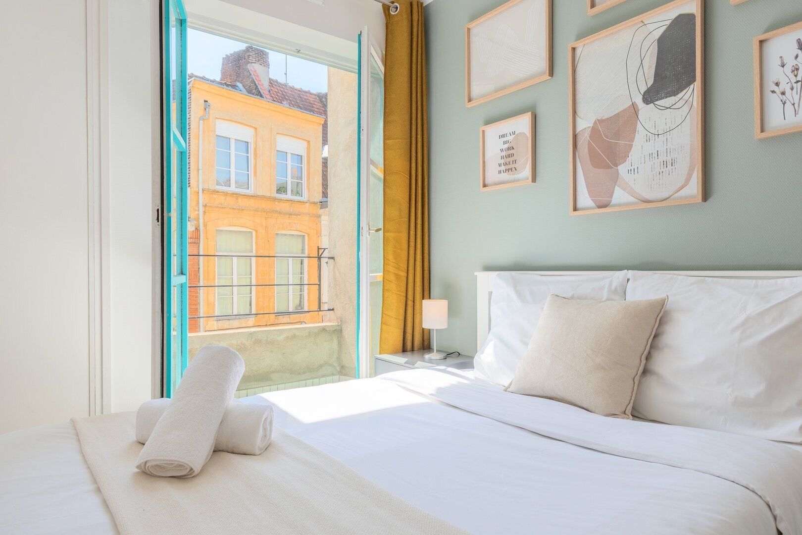 1 bedroom, desk, iron/ironing board, Internet