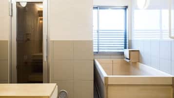 Hair dryer, towels