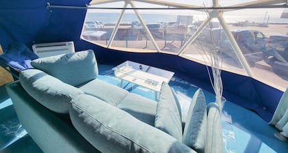 A site dome tent / Chita-gun Aichi