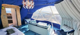 A site dome tent / Chita-gun Aichi