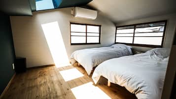 2 chambres, bureau, Wi-Fi gratuit, draps fournis