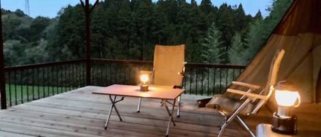 Enceinte de l’hébergement