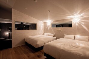 2 bedrooms, desk, iron/ironing board, free WiFi
