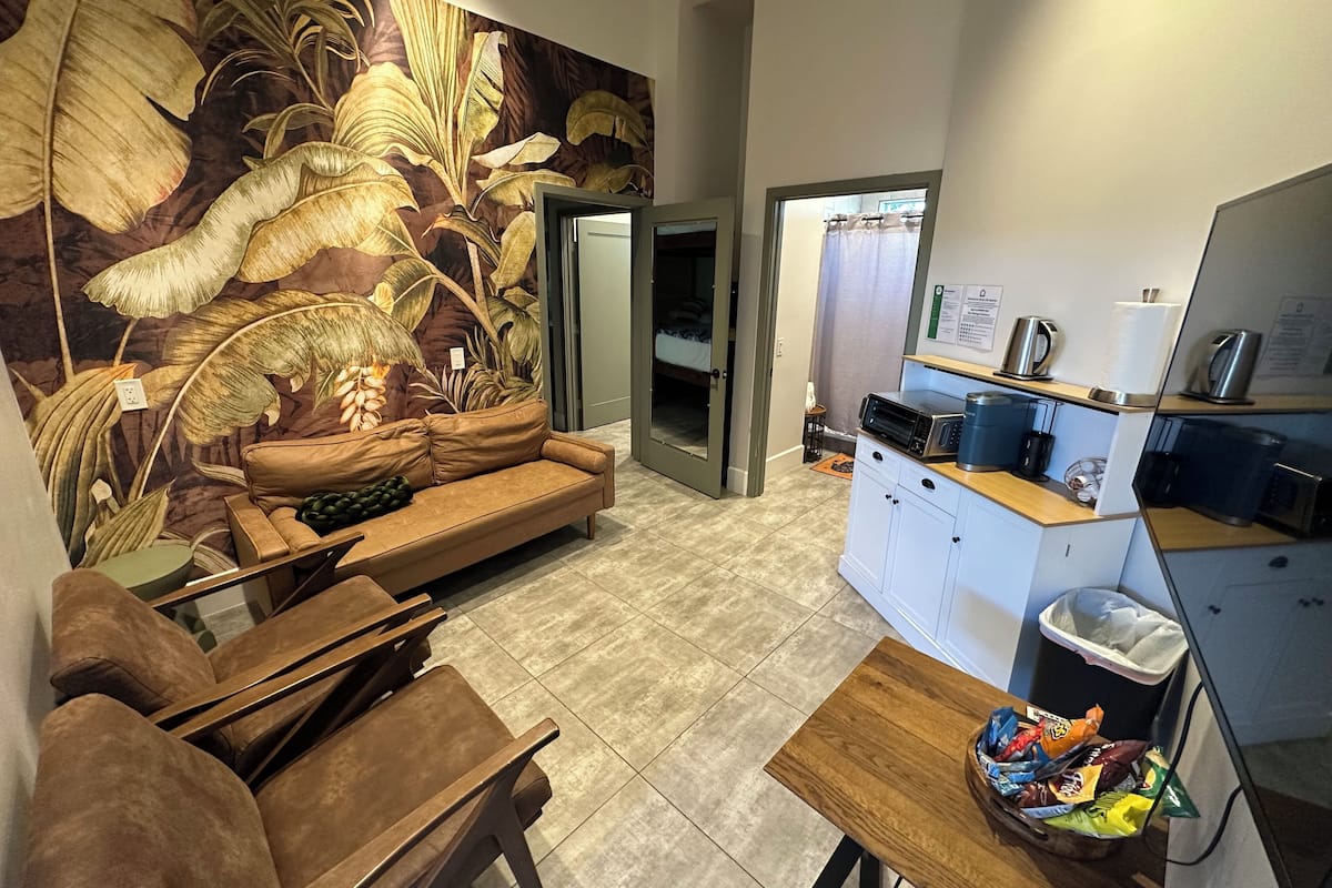 Monastery | Living area | 50-inch LED TV with digital channels