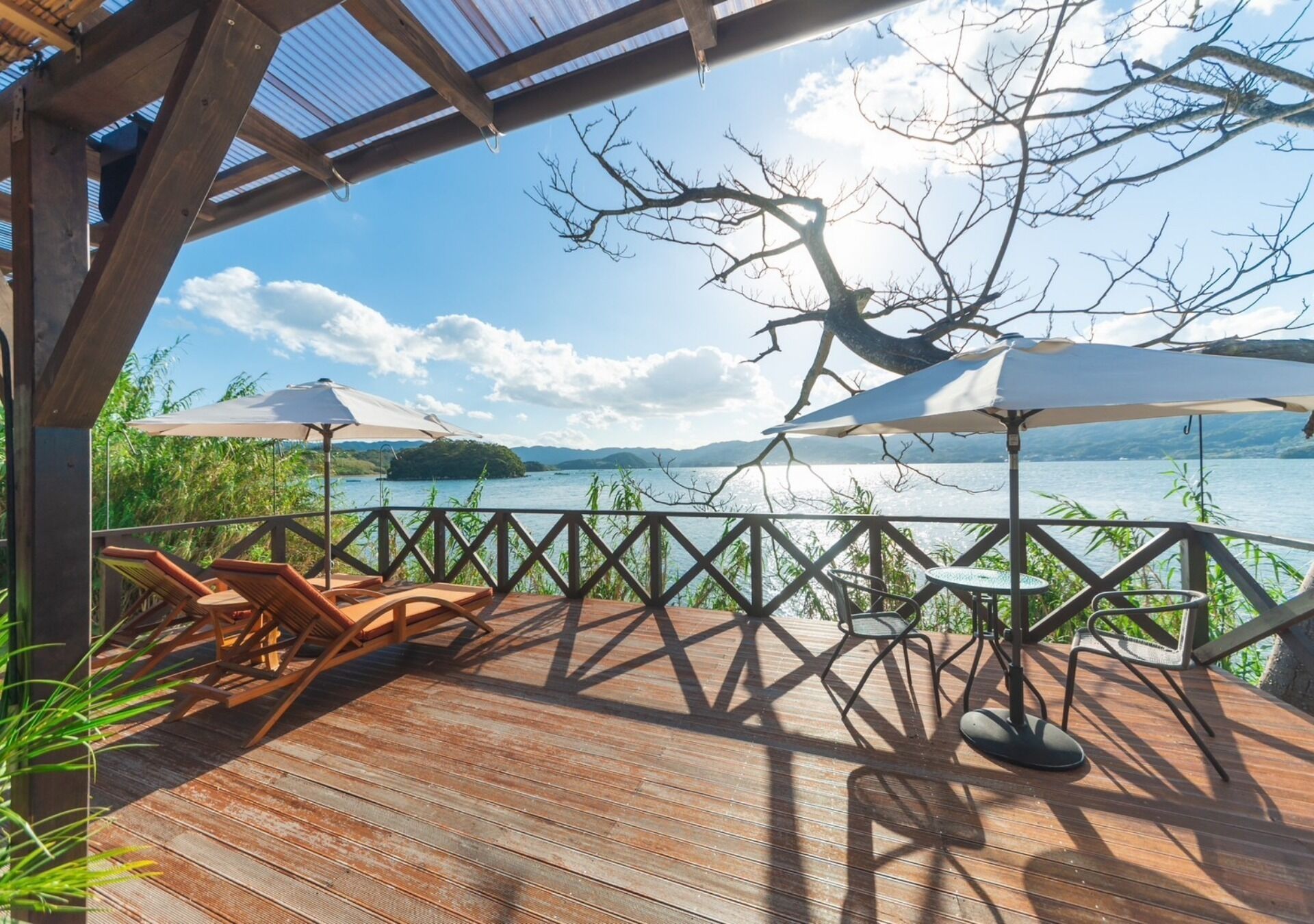 Udendørs spisemuligheder