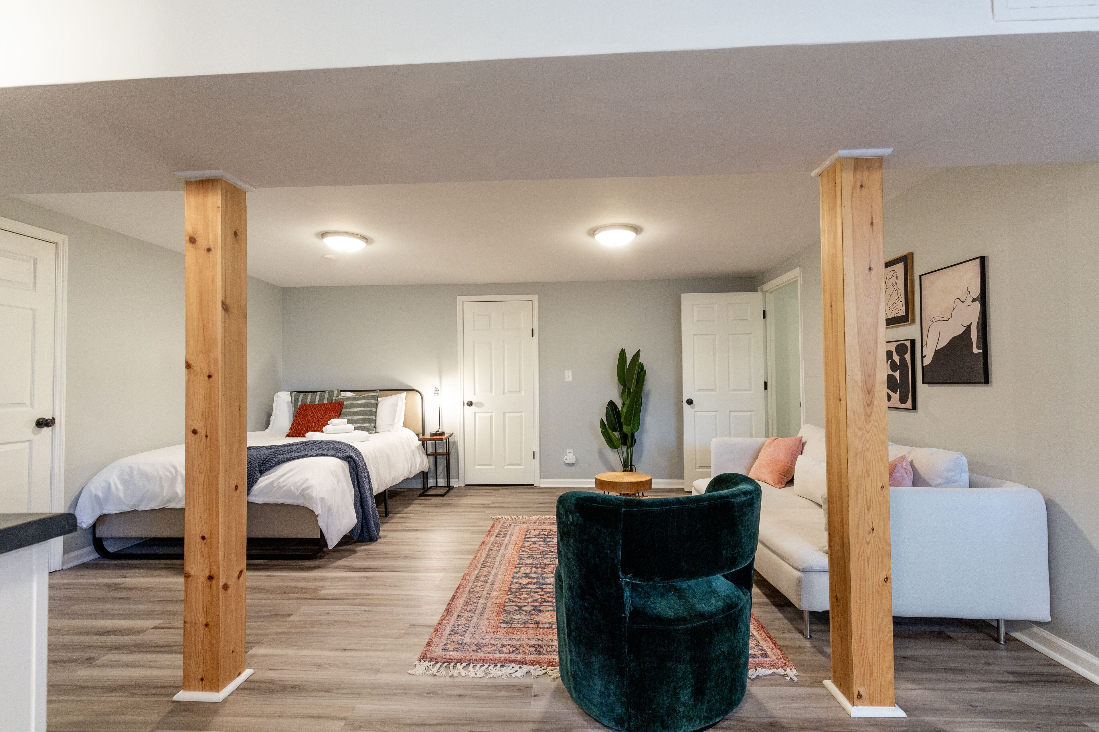 1 habitación, wifi y ropa de cama 