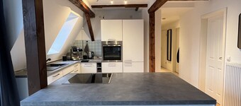 Ludwigshome: Im Zentrum mit Balkon Smarttv