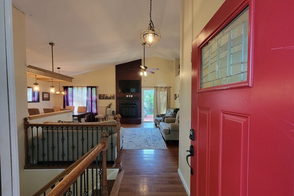 Entry view from the front door.