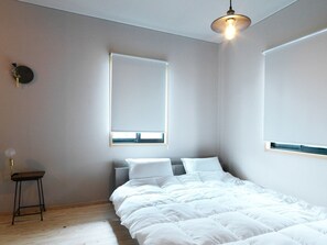 2 slaapkamers, een bureau, gratis wifi, beddengoed