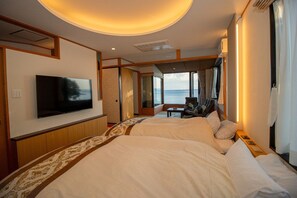 1 slaapkamer, een bureau, gratis wifi, beddengoed