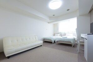 1 chambre, bureau, Wi-Fi gratuit, draps fournis