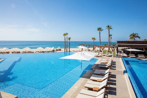 3 outdoor pools