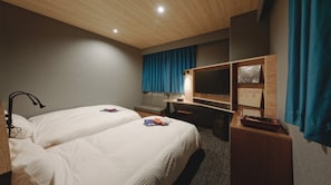 1 bedroom, desk, iron/ironing board, free WiFi - Nonsmoking Superior twin maximum 1 person Br / Matsuyama Ehime (Matsuyama)