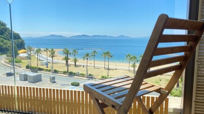 Japanesestyle room Ocean view Maximum 4 people | 1 night plan with breakfast  / Gamagori Aichi